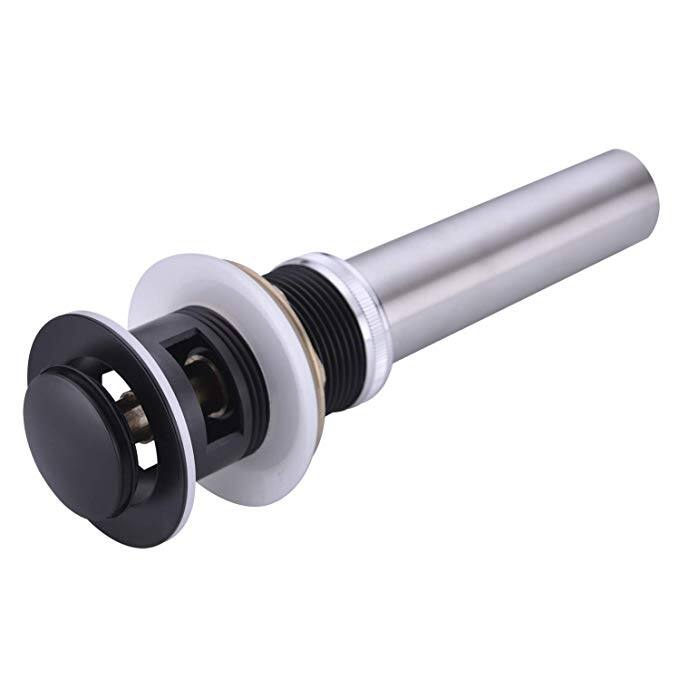 DORNBERG B012A Pop Up Bathroom Sink Drain with Overflow