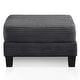 preview thumbnail 5 of 9, DH BASIC Modern Chenille Square Storage Ottoman by Denhour