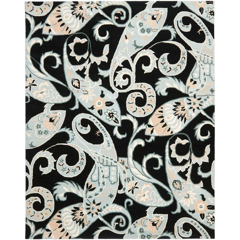 SAFAVIEH Handmade Wyndham Rosaleen Modern Wool Rug