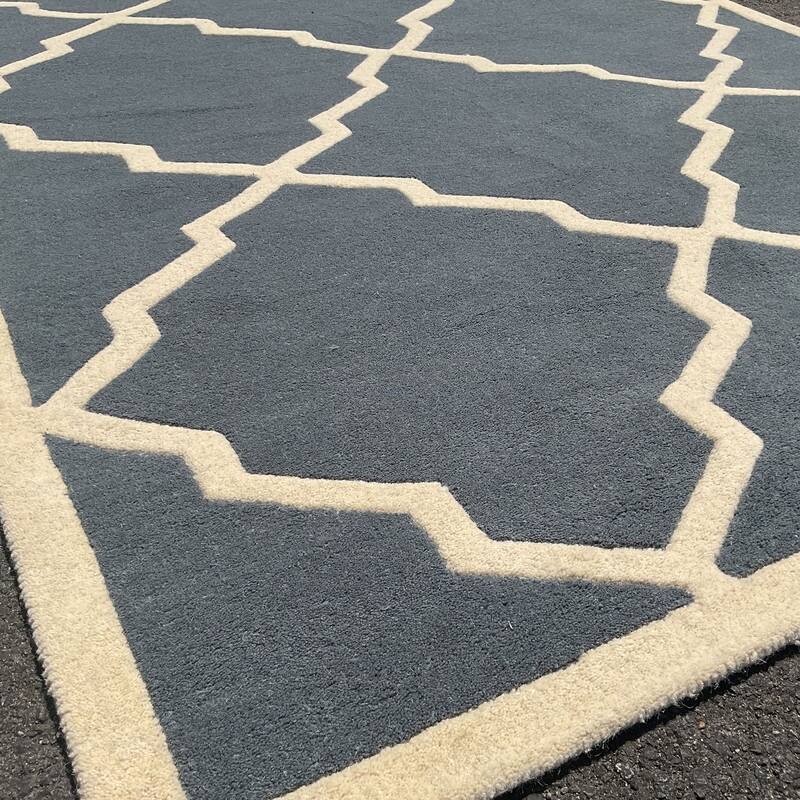 HERAT ORIENTAL Handmade Tibetan Trellis Wool Rug Collection