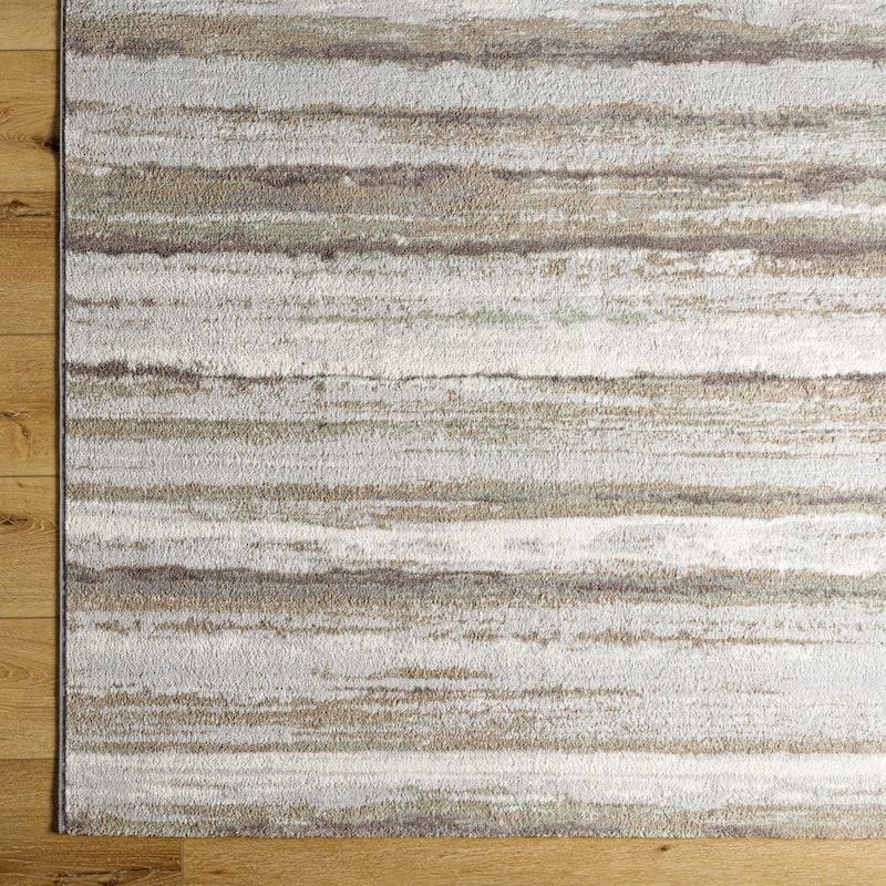 Livabliss Roma Modern Striped Area Rug