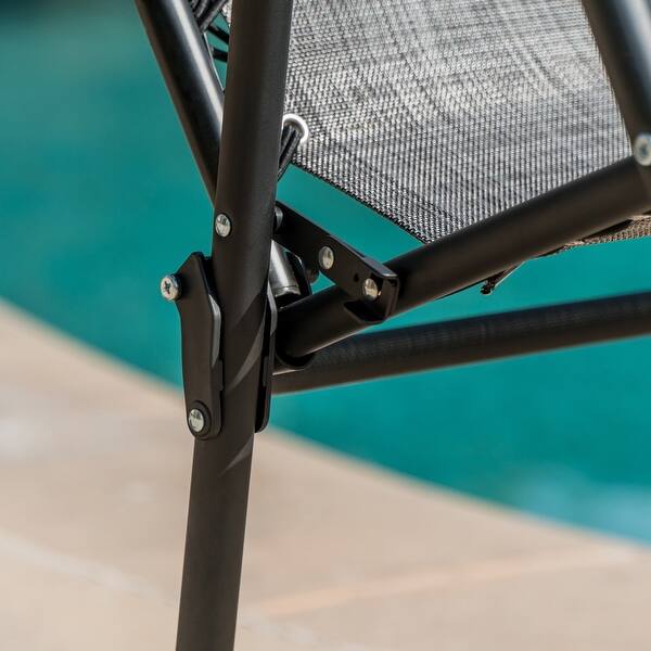 Shop Belleze Zero Gravity Chair Canopy Shade Folding Chair Rocking
