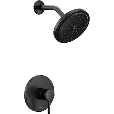 Moen UT3292 Align Shower Only Trim Package with 2.5 GPM Single - Matte Black