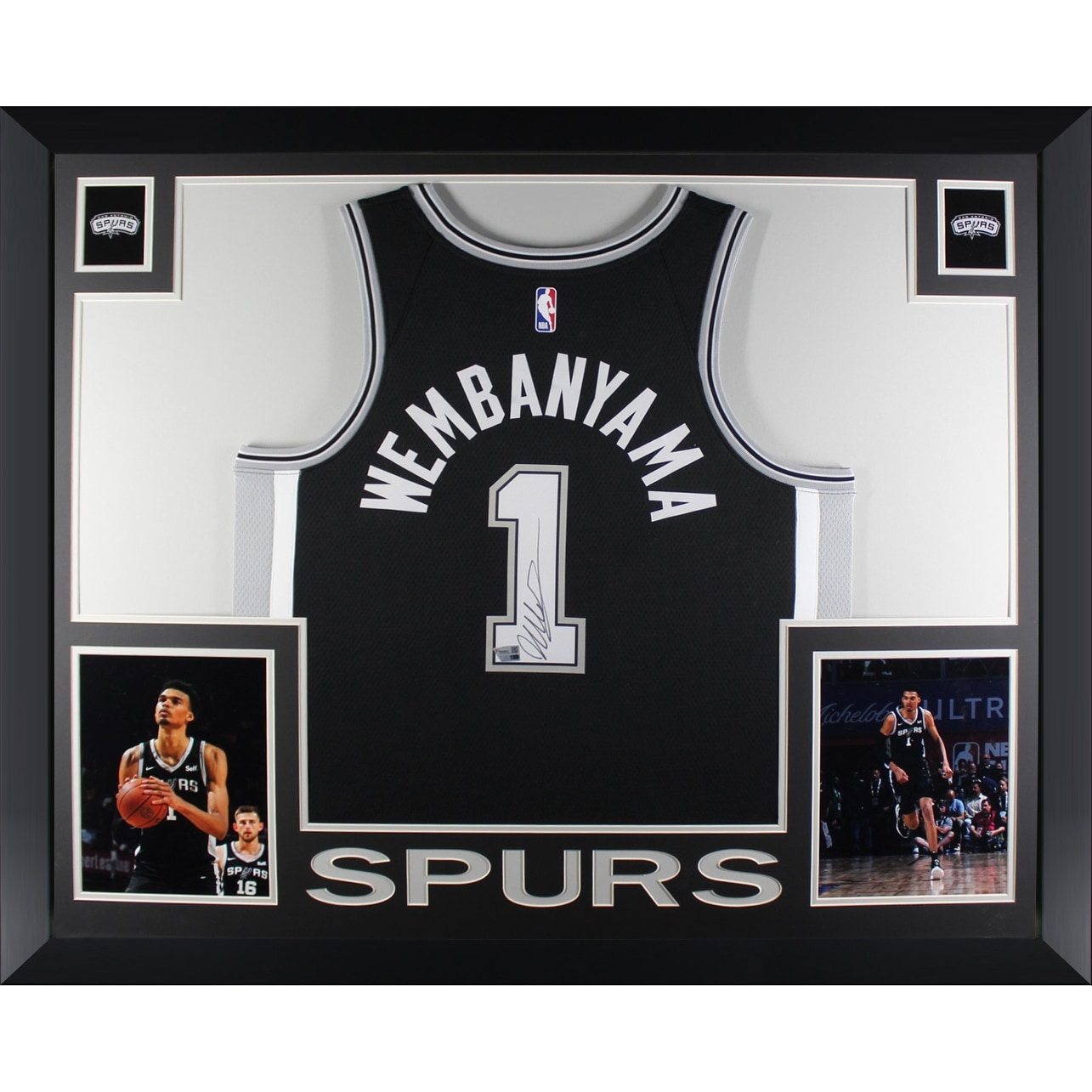 Victor Wembanyama Autographed San Antonio Spurs Signed Nike