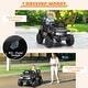preview thumbnail 7 of 33, 12V 7Ah Licensed Toyota FJ Cruiser Electric Car with Remote Control - 39” x 26” x 27.5”