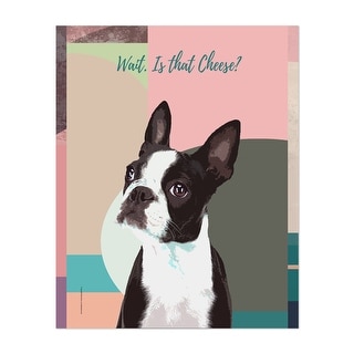 Talking Dogs Cheese Loving Boston Terrier Animals Art Print/Poster ...