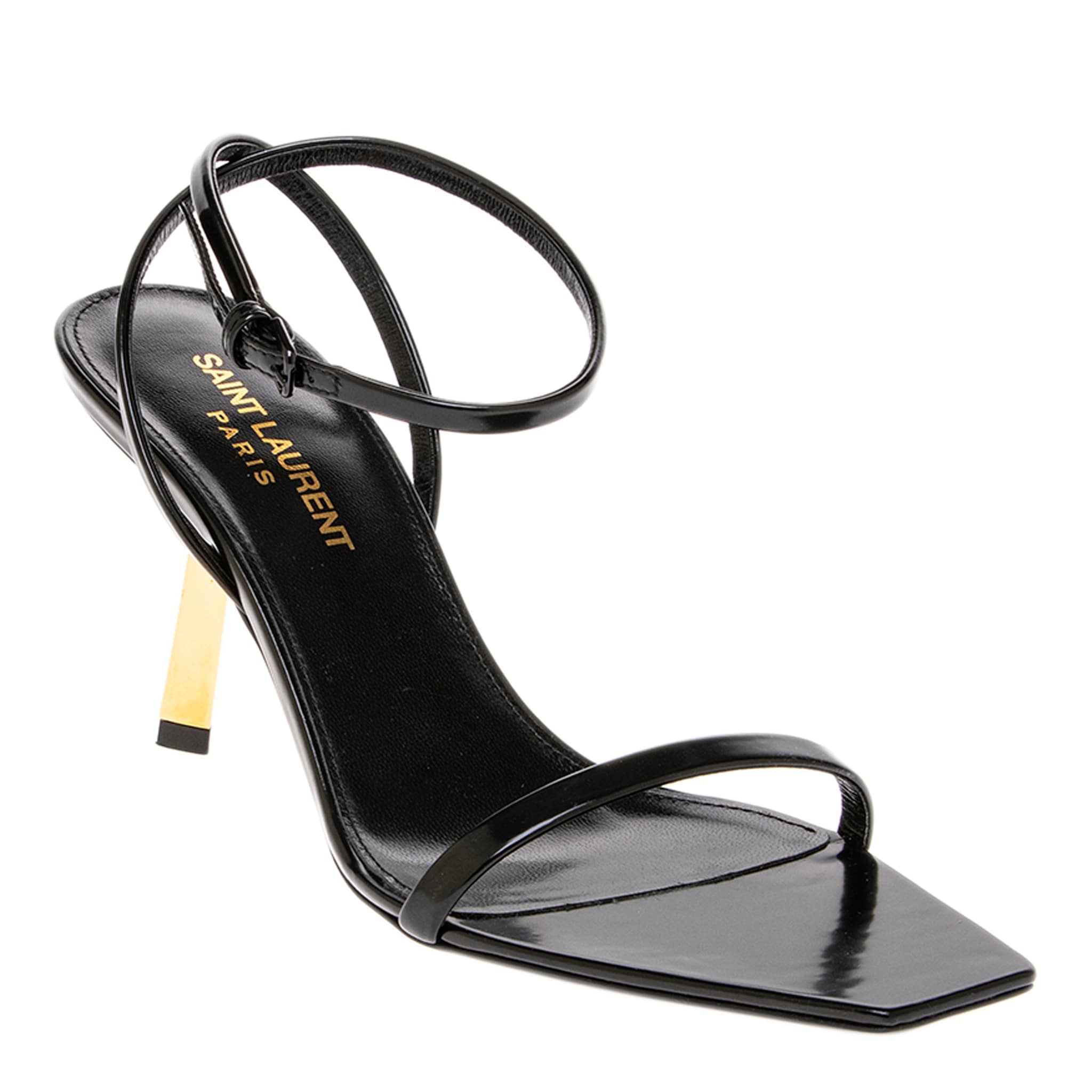 Prada Square Toe Patent Leather Mules - Overstock - 43856448