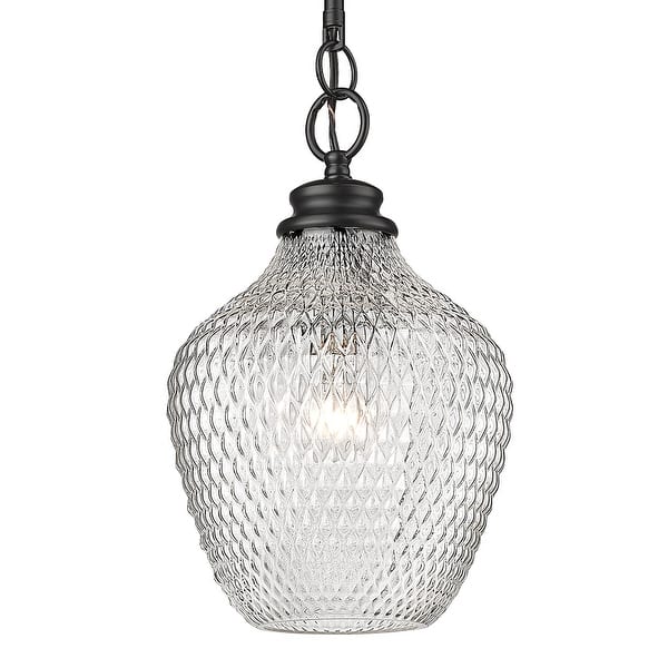 slide 8 of 7, Adeline 1 Light Medium Pendant Matte Black