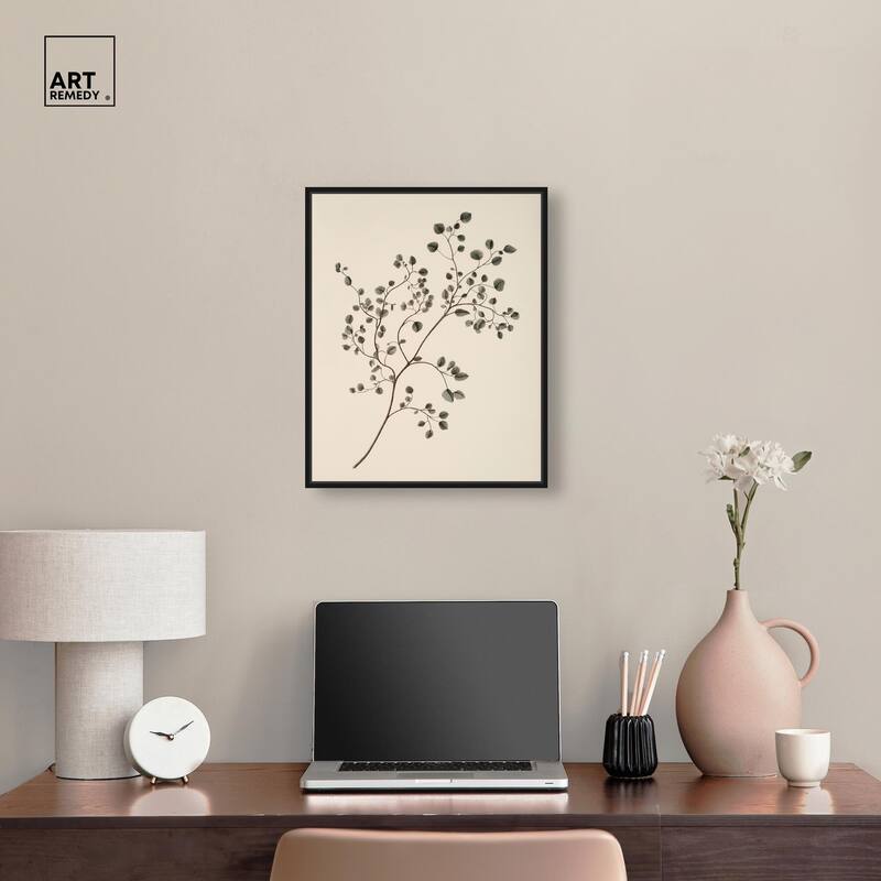 Bilberry Branch Canvas by Art Remedy
