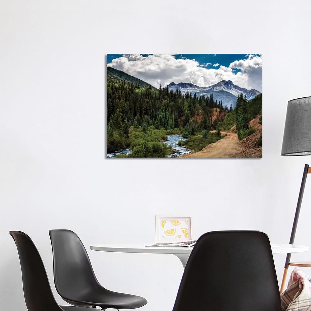 iCanvas "Rocky Mountain Roadway" by Jonathan Ross Photography Canvas Print
