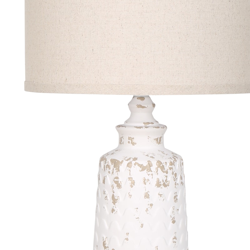 22.4"H Modern Ceramic Table Lamps Set of 2