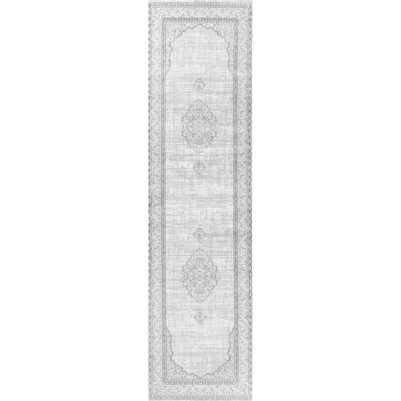 JONATHAN Y Loom Ornate Medallion Traditional Area Rug
