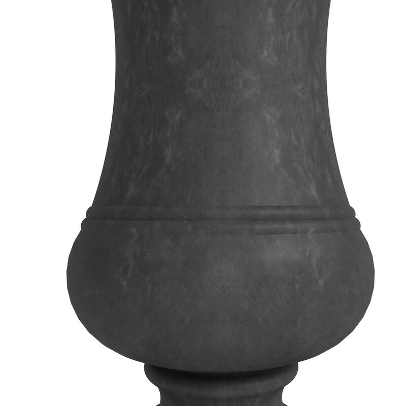 Daisy Modern Stylish Fiberstone and MgO Clay Floor Planter with Drainage Holes for Indoor Outdoor Home Yard Patio Decor