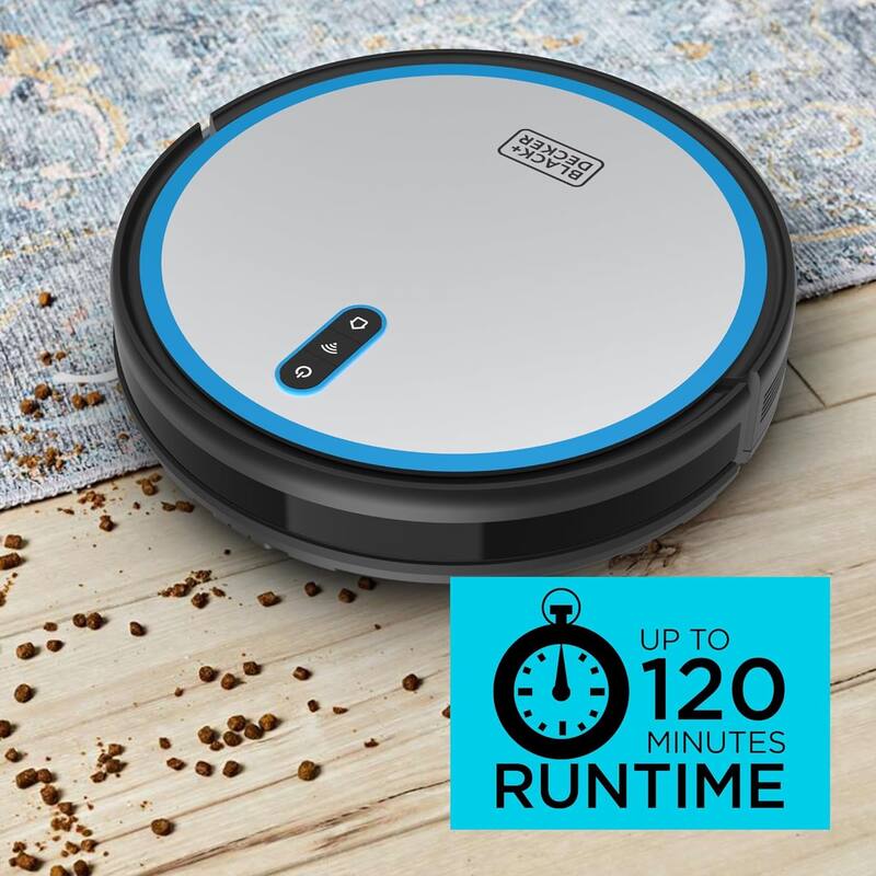 Black & Decker BDRV1-SLV-RA Pet Robotic Vacuum - Certified Refurbished Grade A