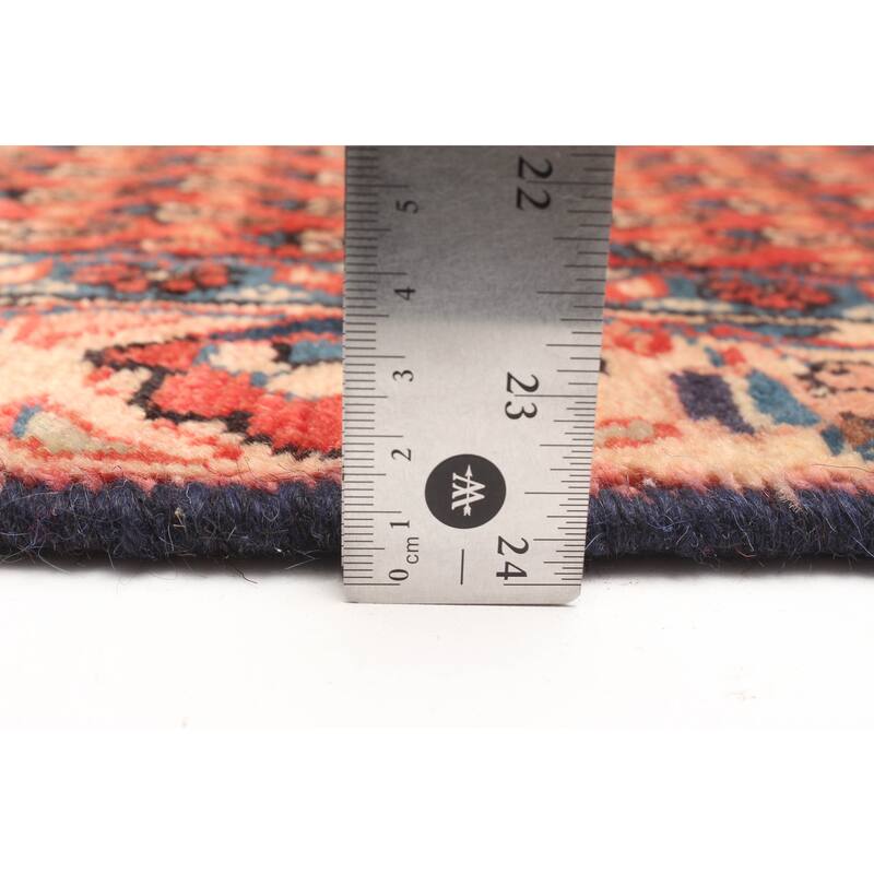 ECARPETGALLERY Hand-knotted Andelz Red Wool Rug - 3'3 x 4'6