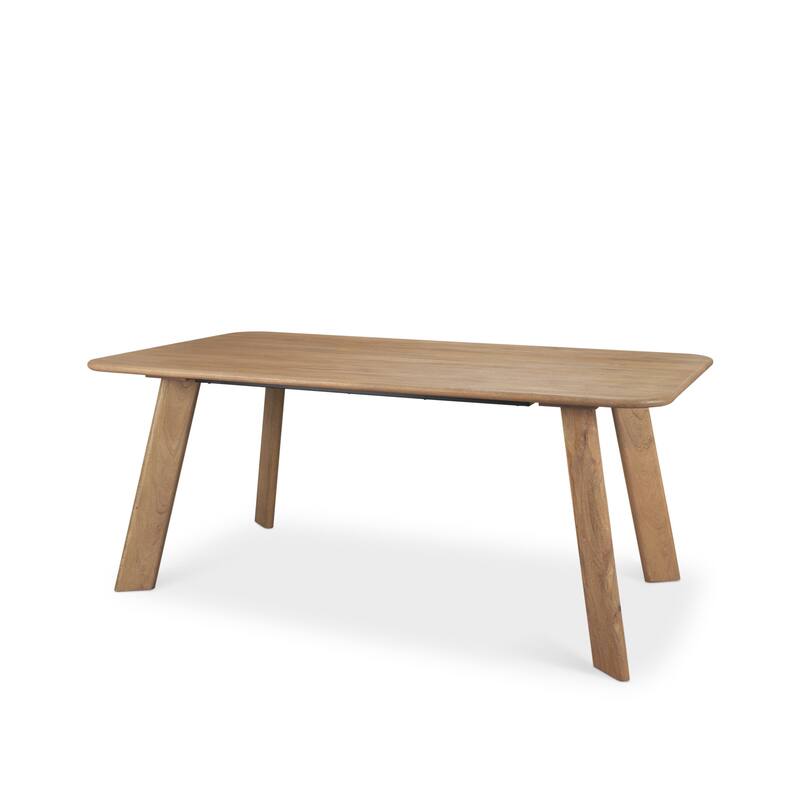 Welborn 72"-84" Wood Rectangular Dining Table