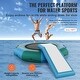 preview thumbnail 2 of 5, Inflatable Water Bouncer Kid Adult Floating Rebounder for Pool Lake Water Sports - 10ft