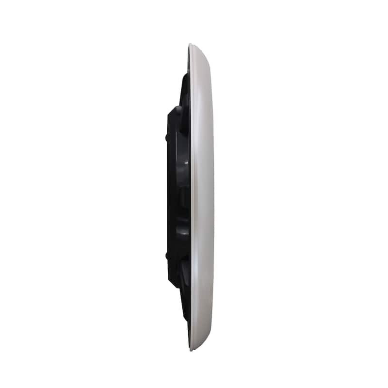 Yori Pearlized White Office Wall Clock - N/A