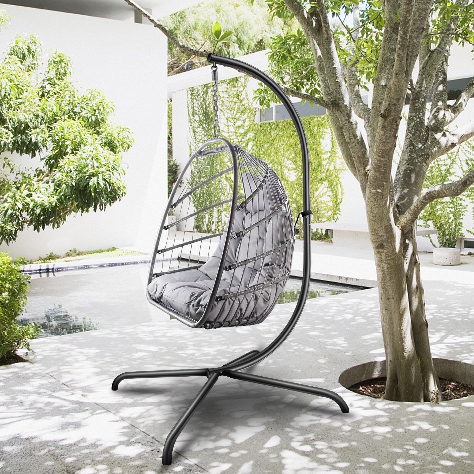 Egg porch swing clearance