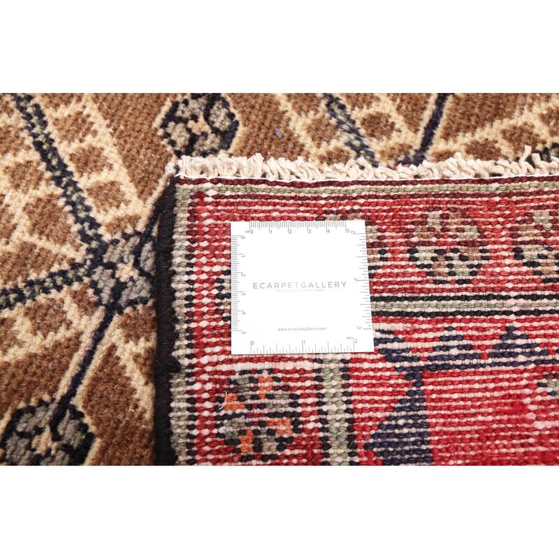 ECARPETGALLERY Hand-knotted Andelz Brown Wool Rug - 3'6 x 5'11