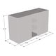 preview thumbnail 2 of 8, Wall Mounted Floating Sideboard