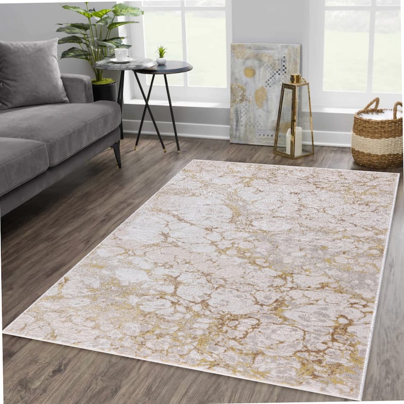 Ilios Collection Textured Abstract Rug