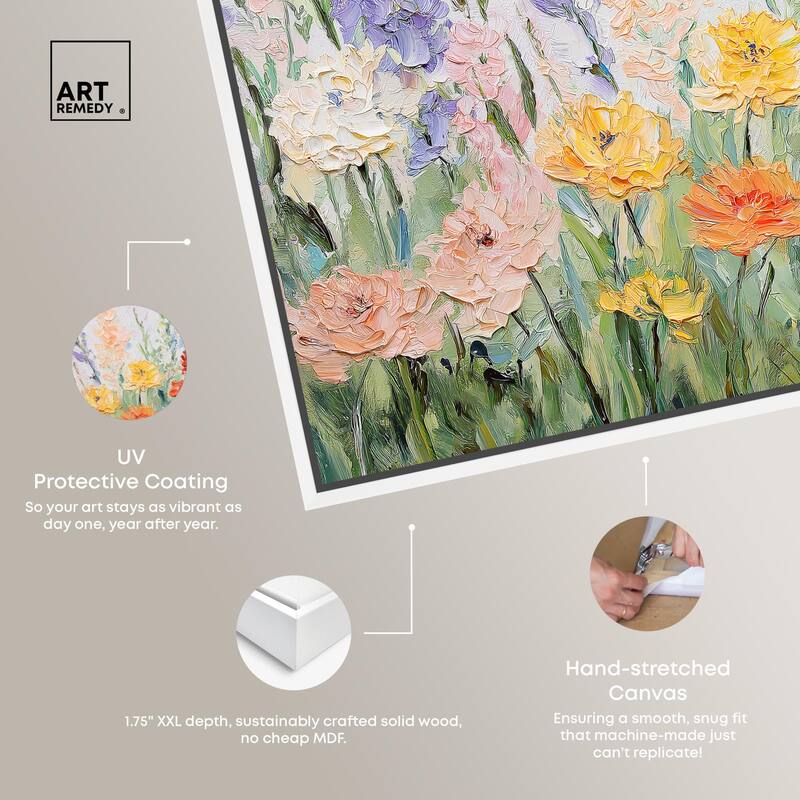 Summer Abundance I Canvas by Art Remedy