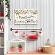 preview thumbnail 5 of 8, Cheerful Garden I -Premium Gallery Wrapped Canvas - Ready to Hang