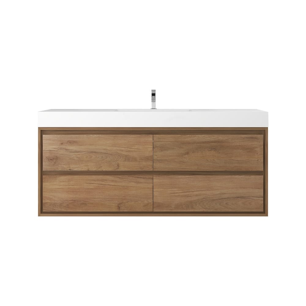Morava 60" Floating Vanity with Single Sink - 60