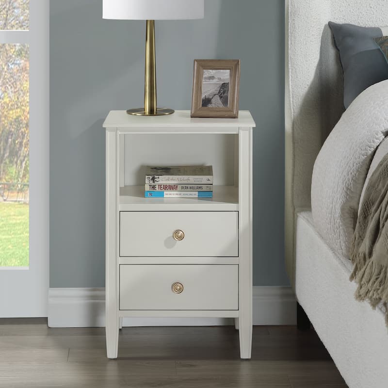 Wendel 2-drawer Storage Nightstand by Greyson Living