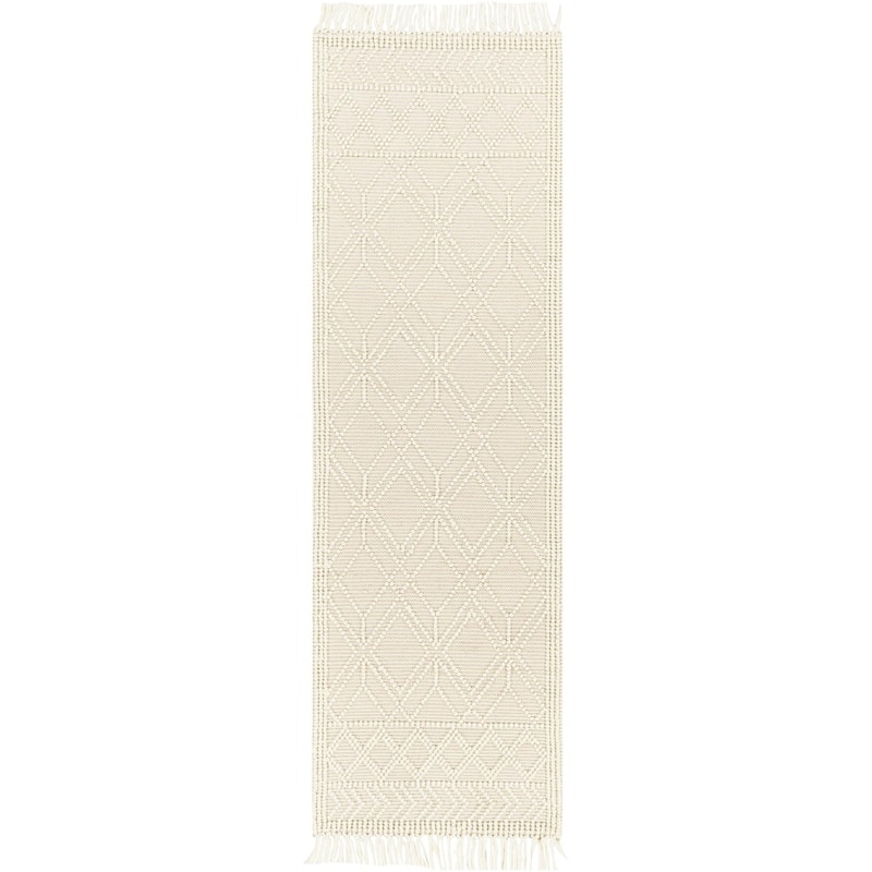 Livabliss Casa DeCampo Farmhouse Diamond Area Rug