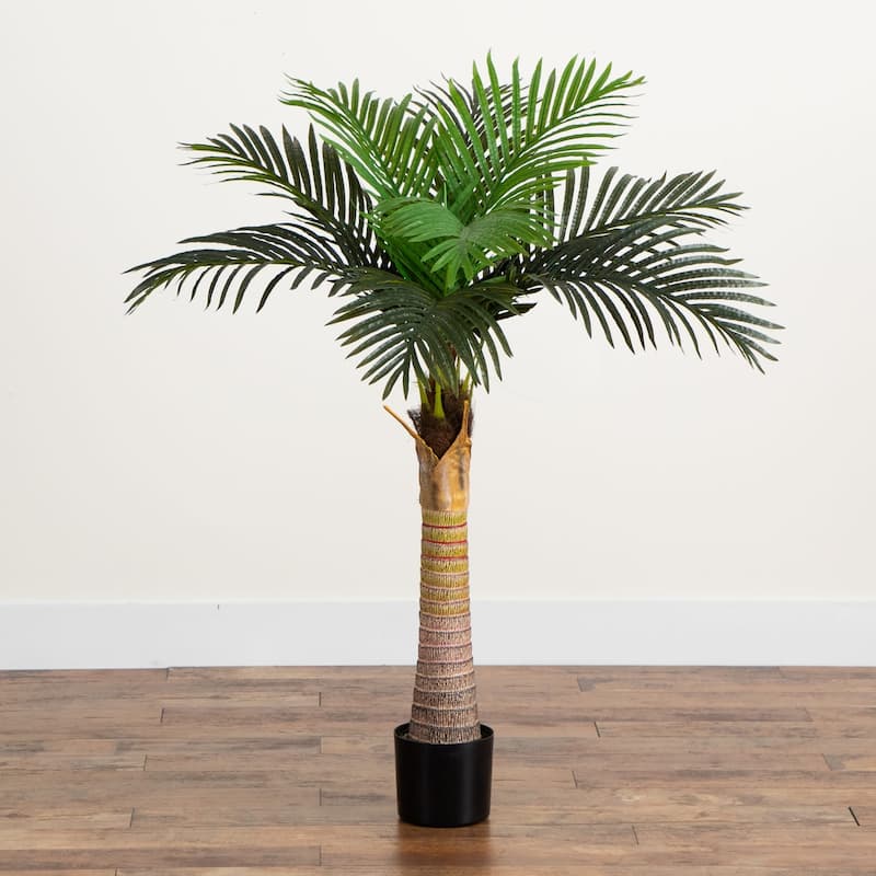 Artificial Coconut Palm Potted Tree - 4'