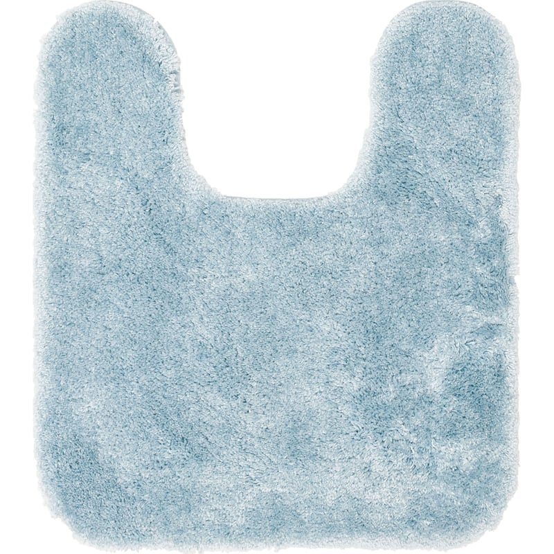 Mohawk Home Machine Washable Big One Bath Mat - 1'8" x 2' Contour - Diamond Blue