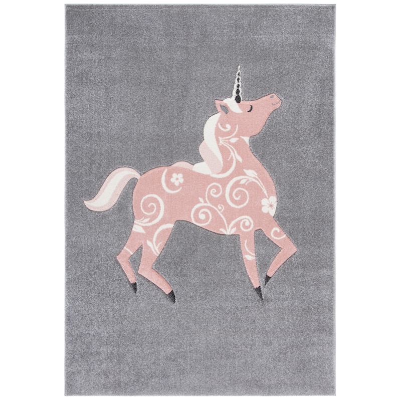 SAFAVIEH, Carousel Kids Mareke Unicorn Rug
