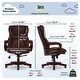 preview thumbnail 31 of 75, Serta Conway Big and Tall Executive Office Chair with Wood Accents