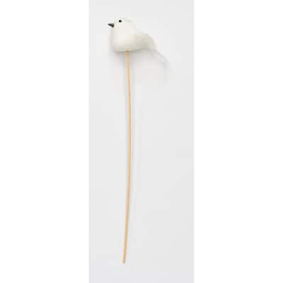 3.5" Dove on 12" Stick, Set of 6 - 13"