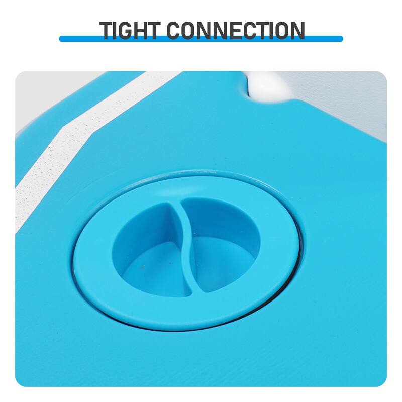 2-in-1 Pool Game Set for Swimming Pool Basketball Hoop and Volleyball Net for Summer - 23.6”L x 17.7”W x 48.5”H