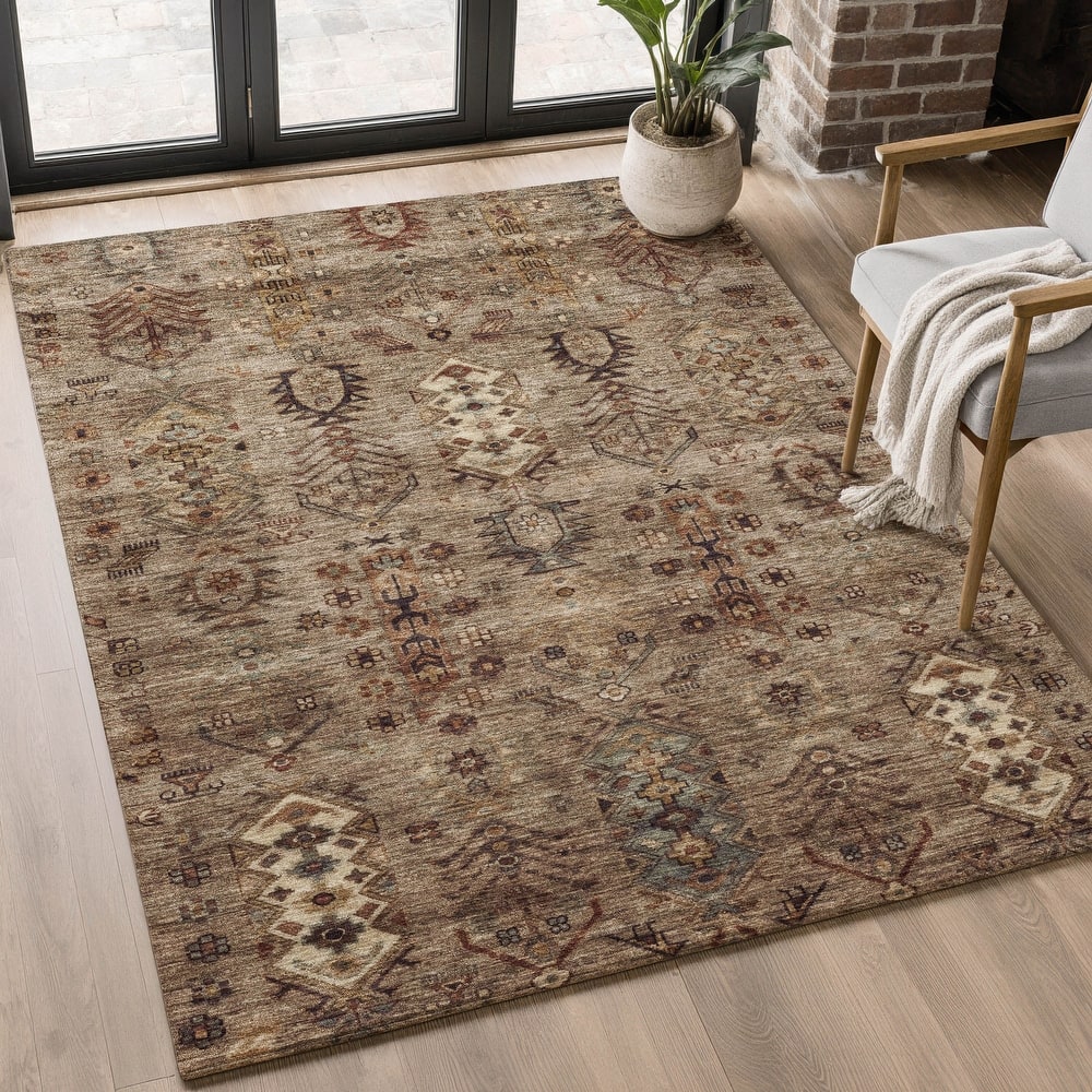 Premium Washable Super Soft Traditional Karachi Mayfield Rug