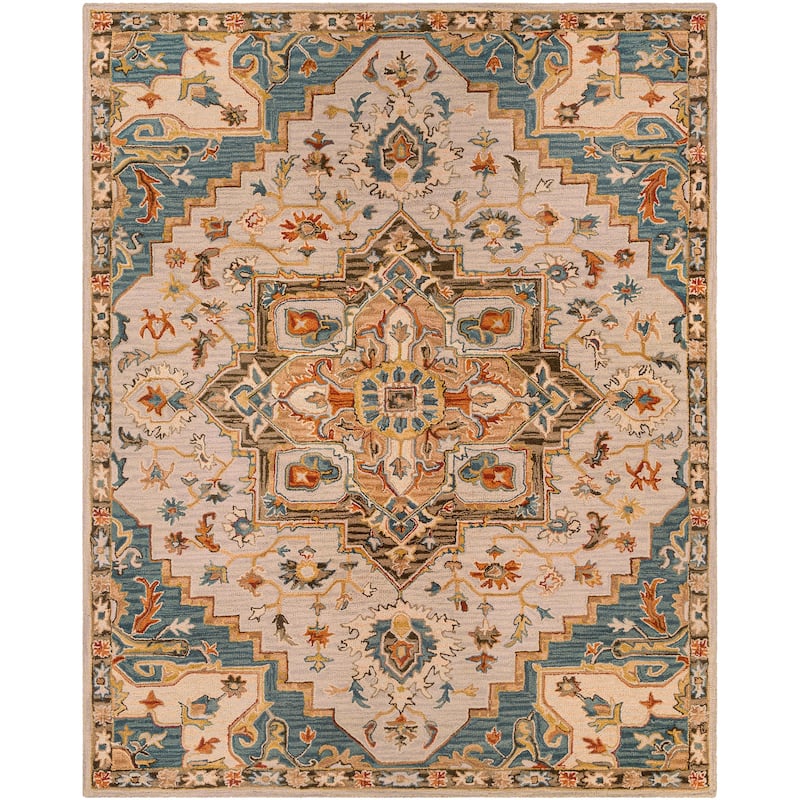 Livabliss Traditional Artemis Medallion Area Rug