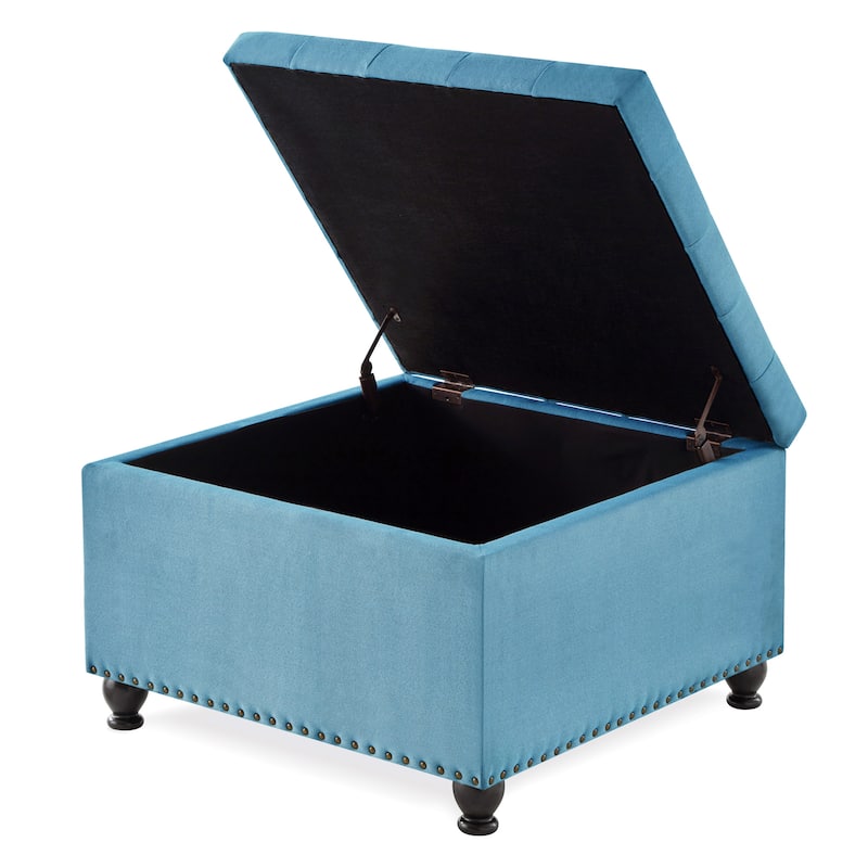 Large Square Storage Ottoman