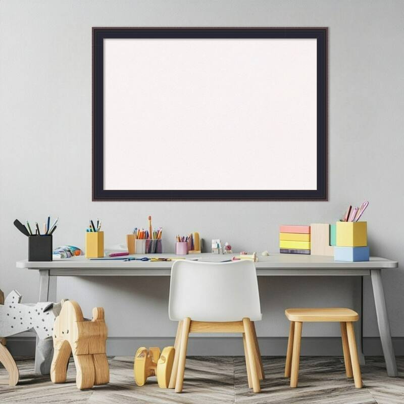 Havana Black Bronze Framed Cork Board - Bulletin Board, Organization Board, Pin Board