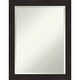 preview thumbnail 14 of 31, Copper Grove Baroeul Bathroom Vanity Wall Mirror with Espresso Frame