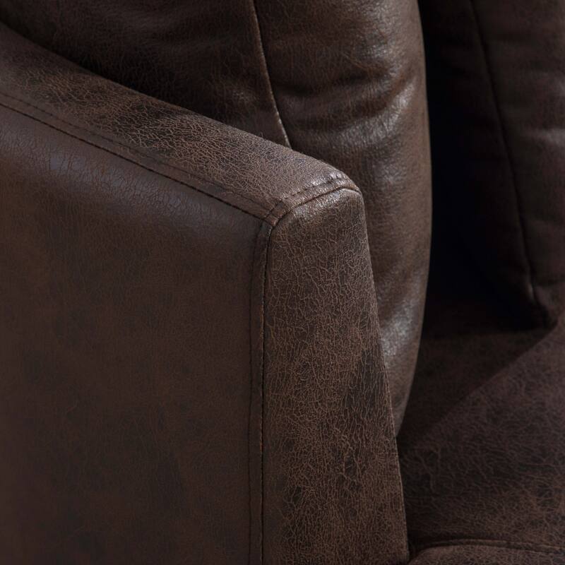 55.1" W Accent Barrel Chair,Modern Oversized Sofa Chair with 5 Pillows