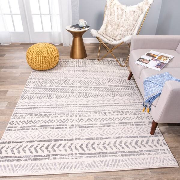 Shop The Curated Nomad Midtown Geometric Distressed Bohemian Rug On Sale Overstock 26272714