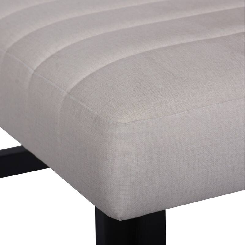 Contemporary Upholstered Dining Chairs, Set of 2