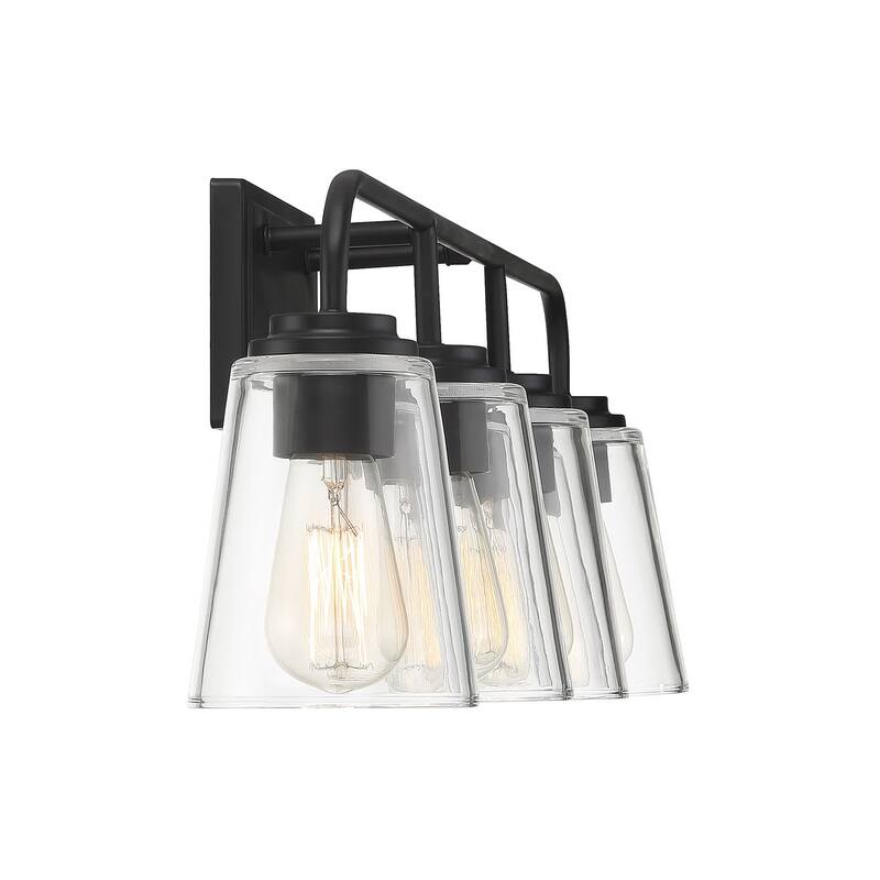 Meridian M80045 4 Light 32" Wide Bathroom Vanity Light with Tapered