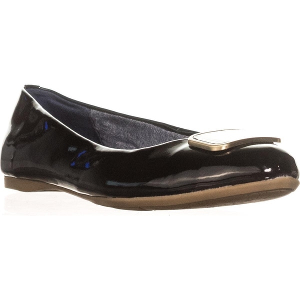 dr scholl's black patent leather flats