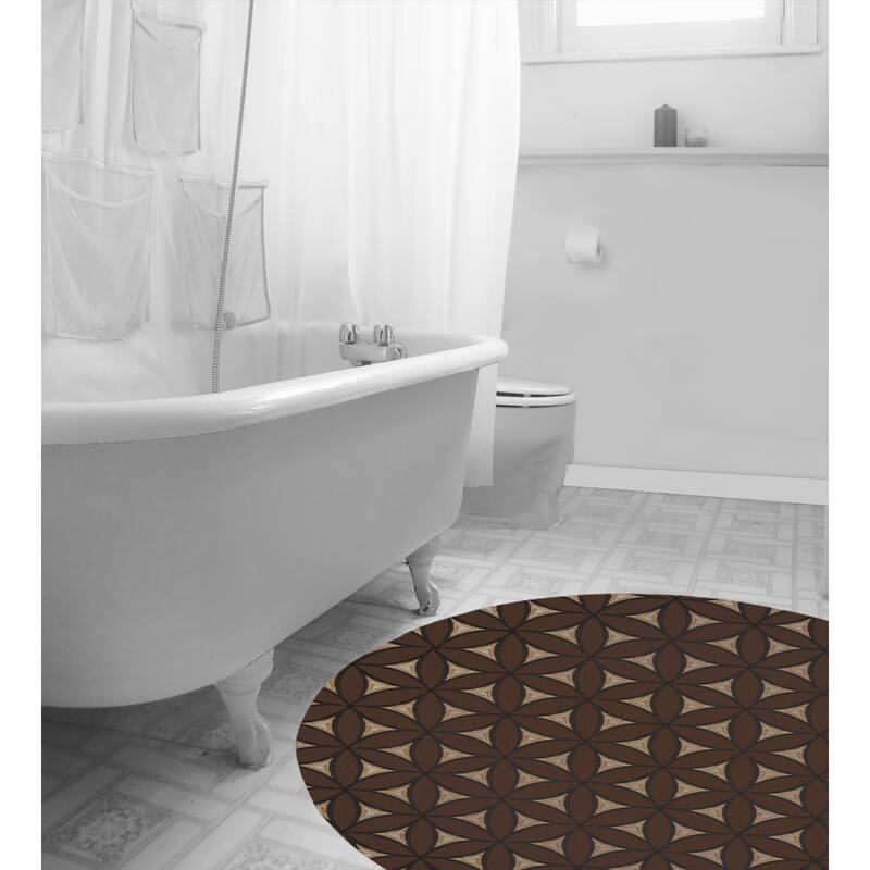 HUNTINGTON BROWN Bath Rug By Kavka Designs Bed Bath & Beyond 34525635