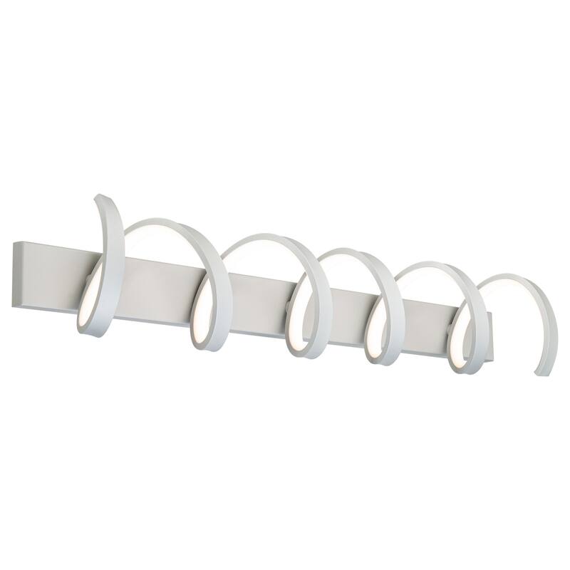 Marques LED Bathroom Vanity or Wall Light - Titanium - 40