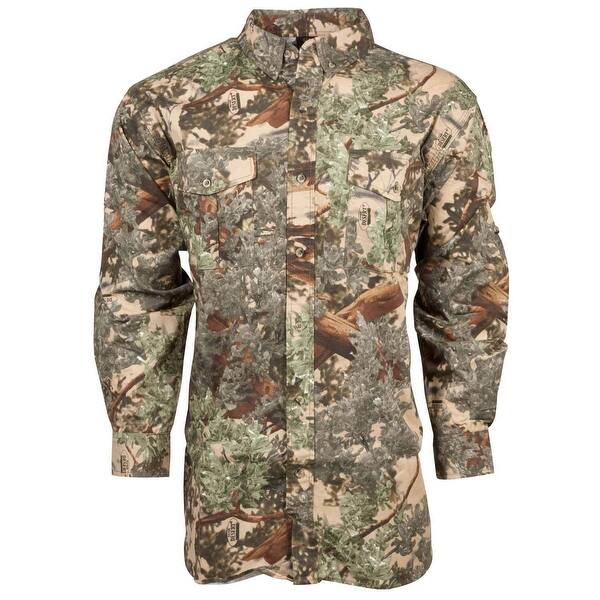 Shop King S Camo Button Up Classic Cotton Long Sleeve Shirt Desert